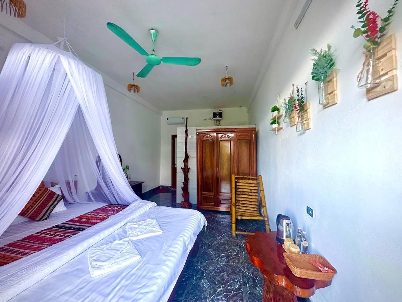 Oh Pu Luong Homestay Huong Ba Thuoc Exterior photo